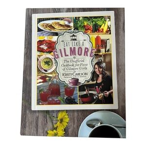 Eat Like a Gilmore Cookbook by Kristi Carlson Hardback Great Gift